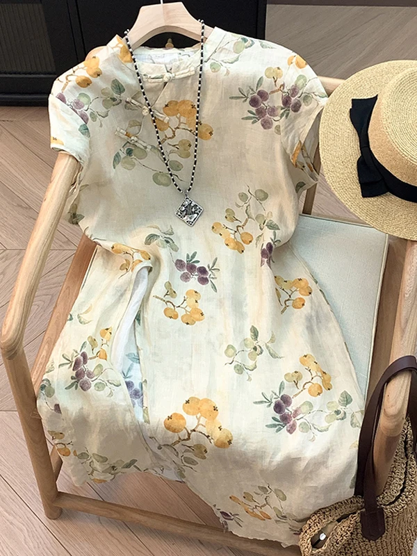 Summer 2025 Korean Design Sensation Slimming Versatile Dress High Waist A-Line Skirt Casual Wear Short Sleeve Mid-Length Dress
Summer 2025 Korean Design Sensation Slimming Versatile Dress High Waist A-Line Skirt Casual Wear Short Sleeve Mid-Length Dress