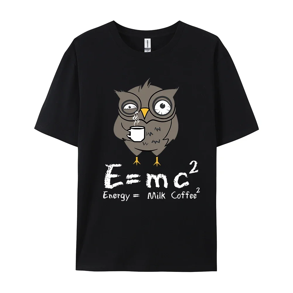 Funny owl holding milk coffee print short sleeve men summer cotton casual fashion short sleeve loose and breathable
Funny owl holding milk coffee print short sleeve men summer cotton casual fashion short sleeve loose and breathable
