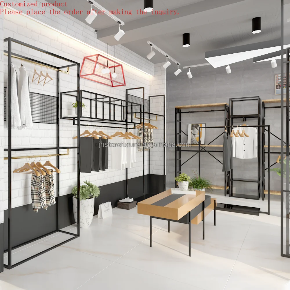 Custom.Custom .Custom.Display Shelves for Fashion Shop Men Suit Clothing Display Rack Black Sports Store Display Stand
Custom.Custom .Custom.Display Shelves for Fashion Shop Men Suit Clothing Display Rack Black Sports Store Display Stand