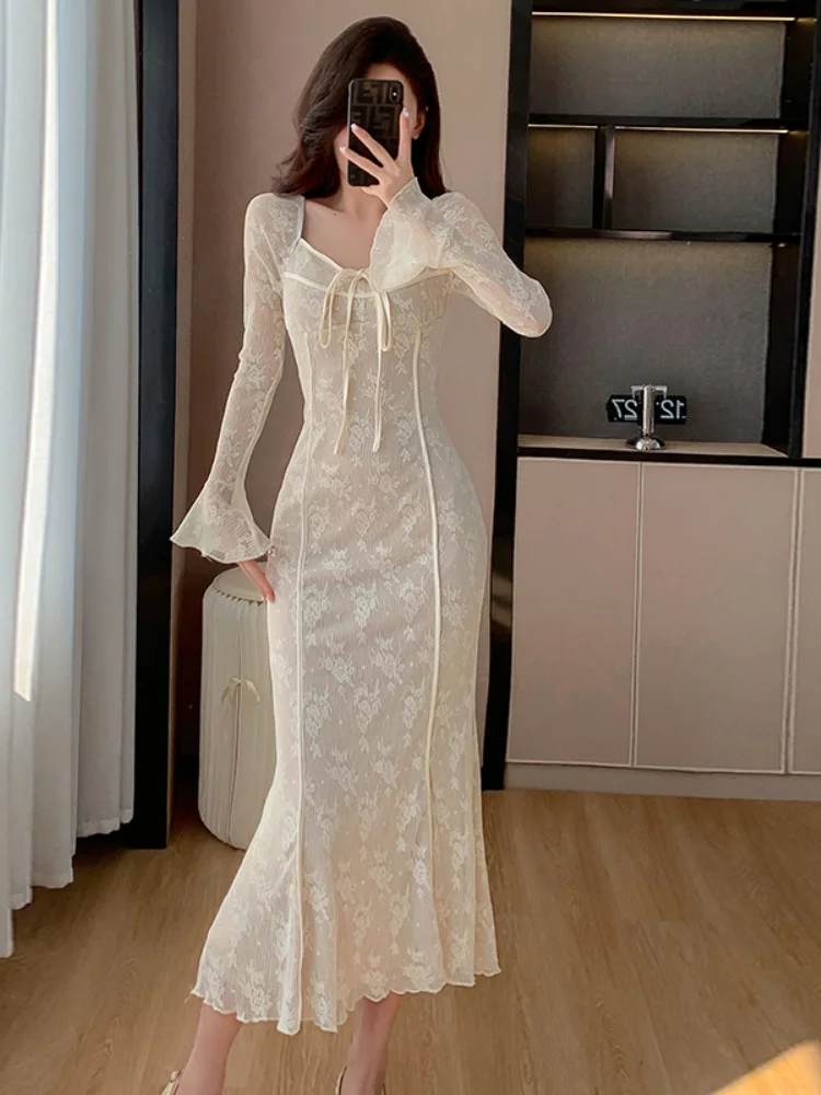 Fashion Elegant Casual Bodycon Midi Dress 2024 New Spring Vintage Chic Slim Party Prom Long Robe Female Birthday Clothes Mujers
Fashion Elegant Casual Bodycon Midi Dress 2024 New Spring Vintage Chic Slim Party Prom Long Robe Female Birthday Clothes Mujers