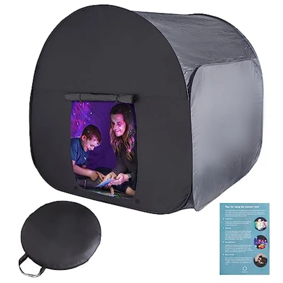 Sensory Tent for Adults Calming Hideout Cozy Pop-Up Blackout Sensory Tent for Autism Anxiety Autism Space for Calm Corners Ther
Sensory Tent for Adults Calming Hideout Cozy Pop-Up Blackout Sensory Tent for Autism Anxiety Autism Space for Calm Corners Ther