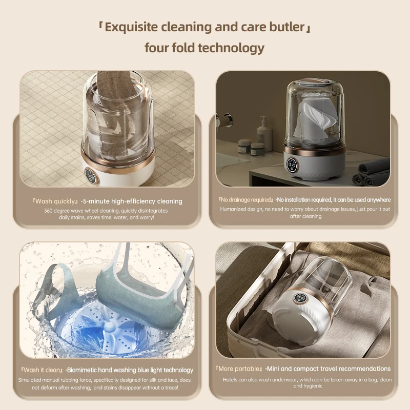 Mi 2L Wireless Portable Washing Machine with Laundry Cup Automatic Laundry Cup Rechargeable Mini Special Washer for Baby Clothes
Mi 2L Wireless Portable Washing Machine with Laundry Cup Automatic Laundry Cup Rechargeable Mini Special Washer for Baby Clothes