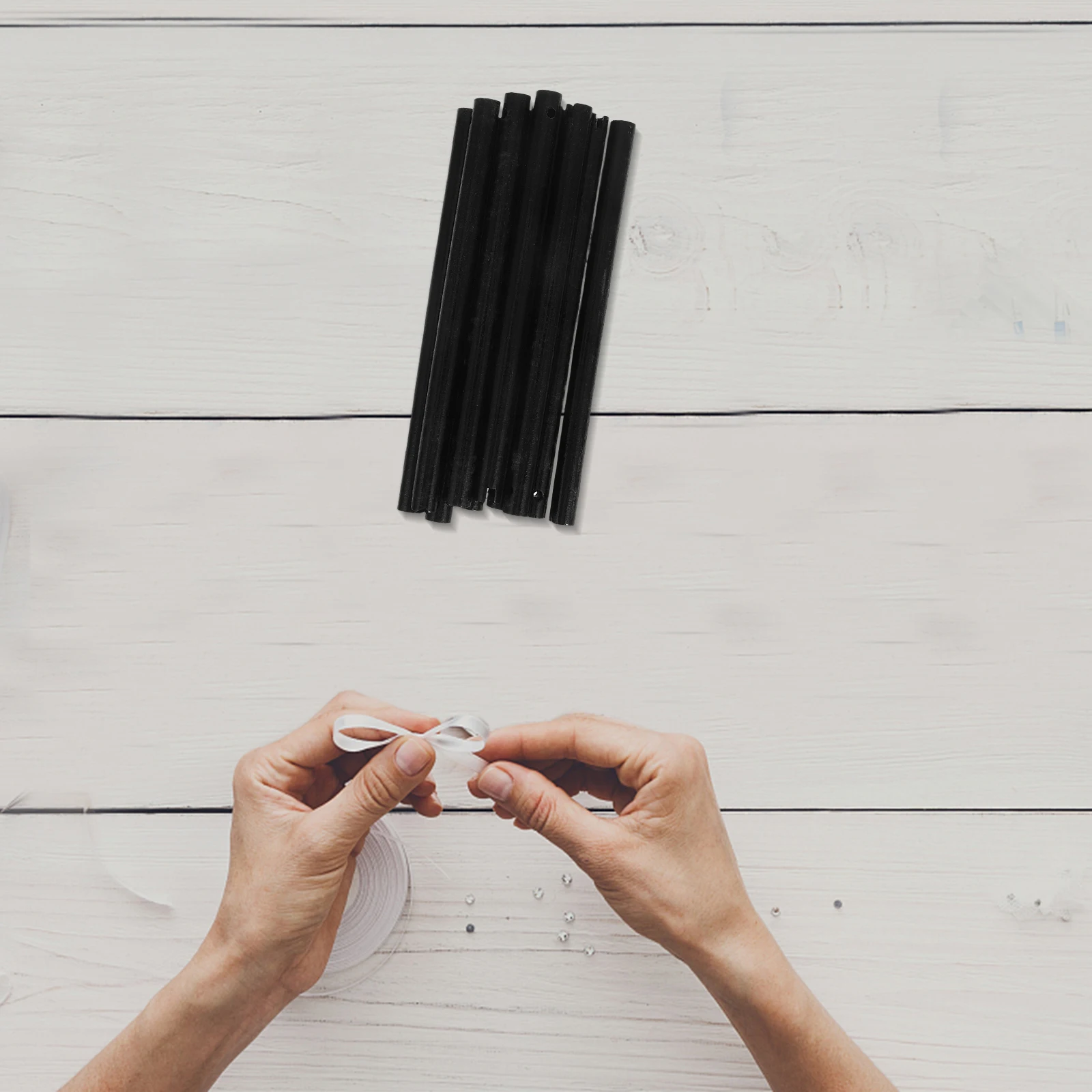 10pcs Black Wooden Fan Handles Chinese Style Craft Sticks Versatile Compatibility Durability Events Weddings Travel
10pcs Black Wooden Fan Handles Chinese Style Craft Sticks Versatile Compatibility Durability Events Weddings Travel