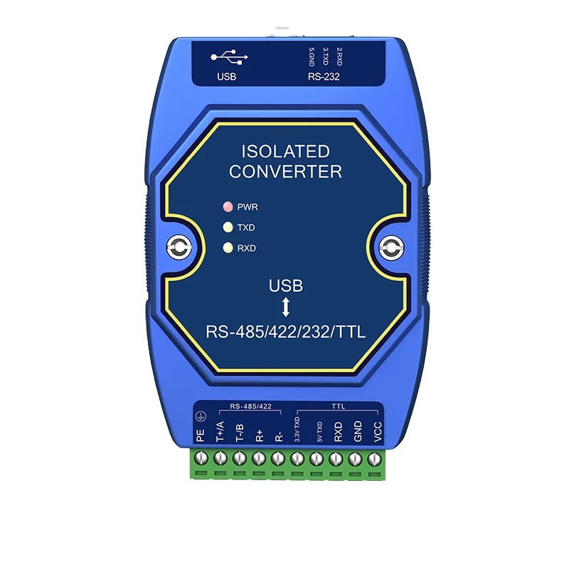 Ebyte E810-U15H FT232H Chip 3M High Speed Optical Isolation TTL Conversion Module Communication RS485/232/422/TTL Converter
Ebyte E810-U15H FT232H Chip 3M High Speed Optical Isolation TTL Conversion Module Communication RS485/232/422/TTL Converter