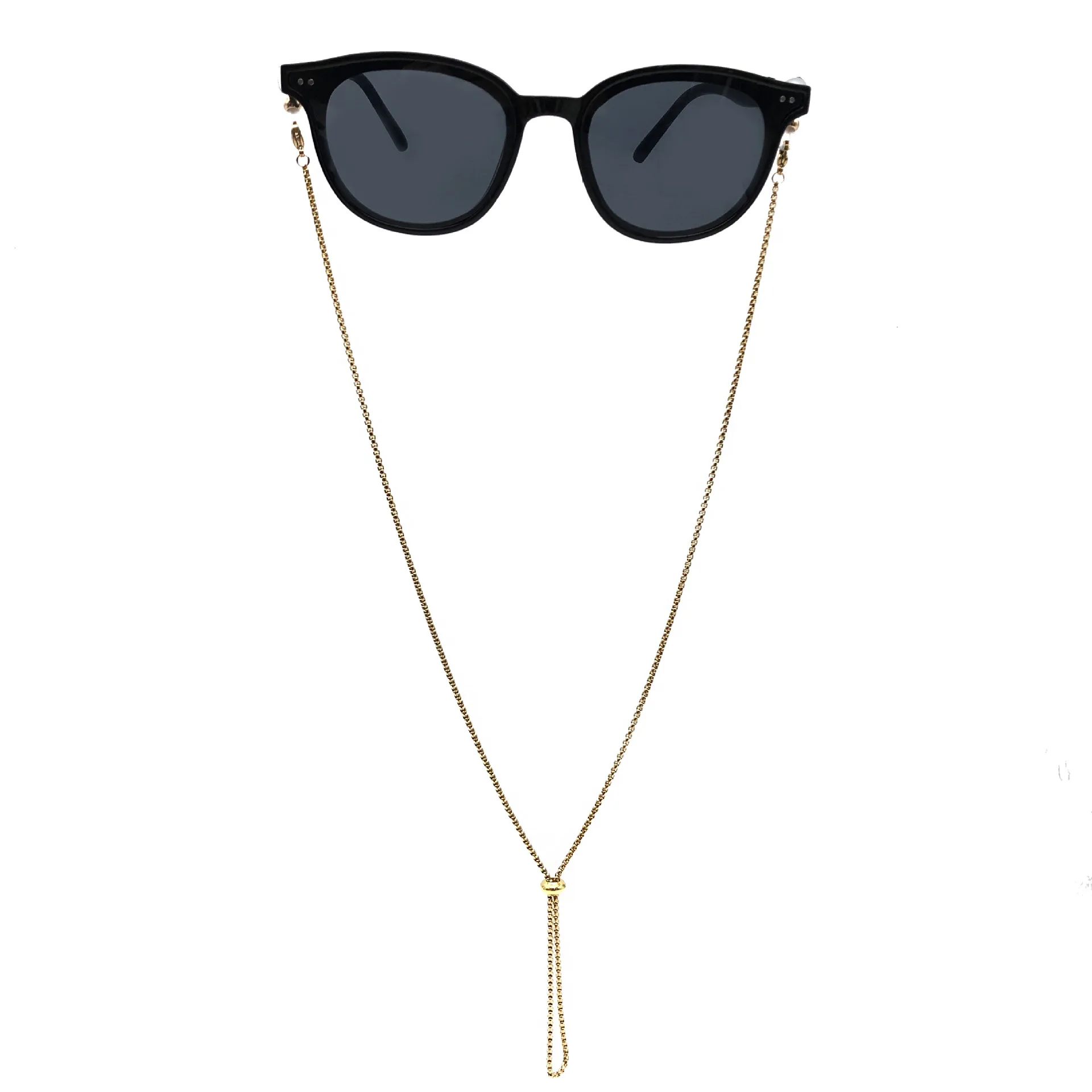 Stainless Steel Sunglasses Neck Chain Glasses Chain Reading Neck Strap Rop 2mm Square Pearl Adjustable Metal Glasses Chain
Stainless Steel Sunglasses Neck Chain Glasses Chain Reading Neck Strap Rop 2mm Square Pearl Adjustable Metal Glasses Chain