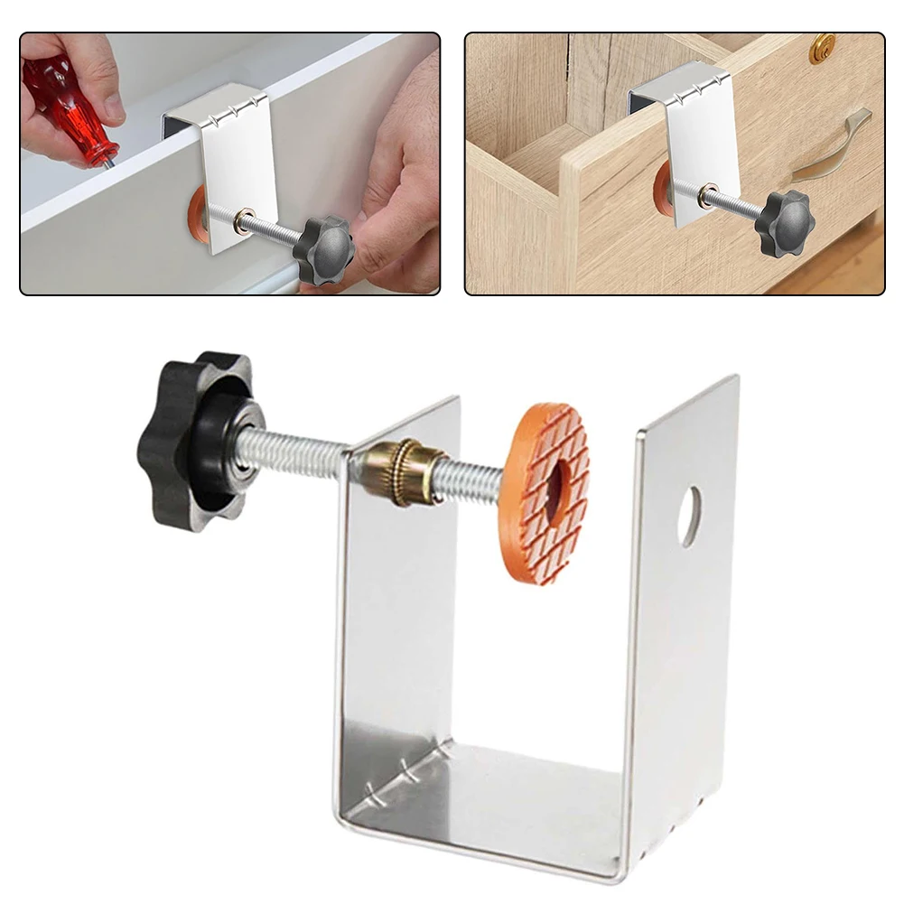 Long Drawer Clamp Cabinet Mounting Clamps DIY Projects Natural Color Stainless Steel Material Wear-resistant Design
Long Drawer Clamp Cabinet Mounting Clamps DIY Projects Natural Color Stainless Steel Material Wear-resistant Design