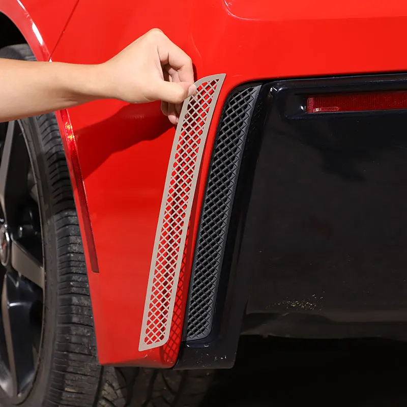 For Chevrolet Corvette C7 2014-2019 Silver Car Rear Bumper Lip Spoiler Side Air Vent Outlet Cover Trim Sticker Auto Accessories
For Chevrolet Corvette C7 2014-2019 Silver Car Rear Bumper Lip Spoiler Side Air Vent Outlet Cover Trim Sticker Auto Accessories