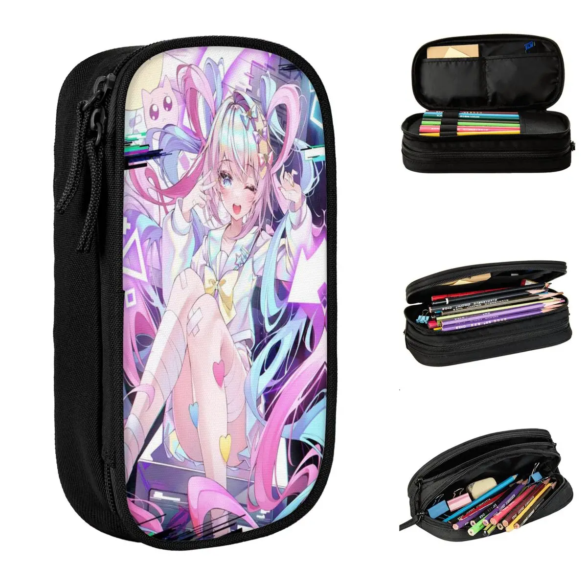 Needy Girl Streamer Пенал с перегрузкой Креативная сумка для ручек Студенческая большая сумка для хранения офисных подарков Пенал
Needy Girl Streamer Пенал с перегрузкой Креативная сумка для ручек Студенческая большая сумка для хранения офисных подарков Пенал