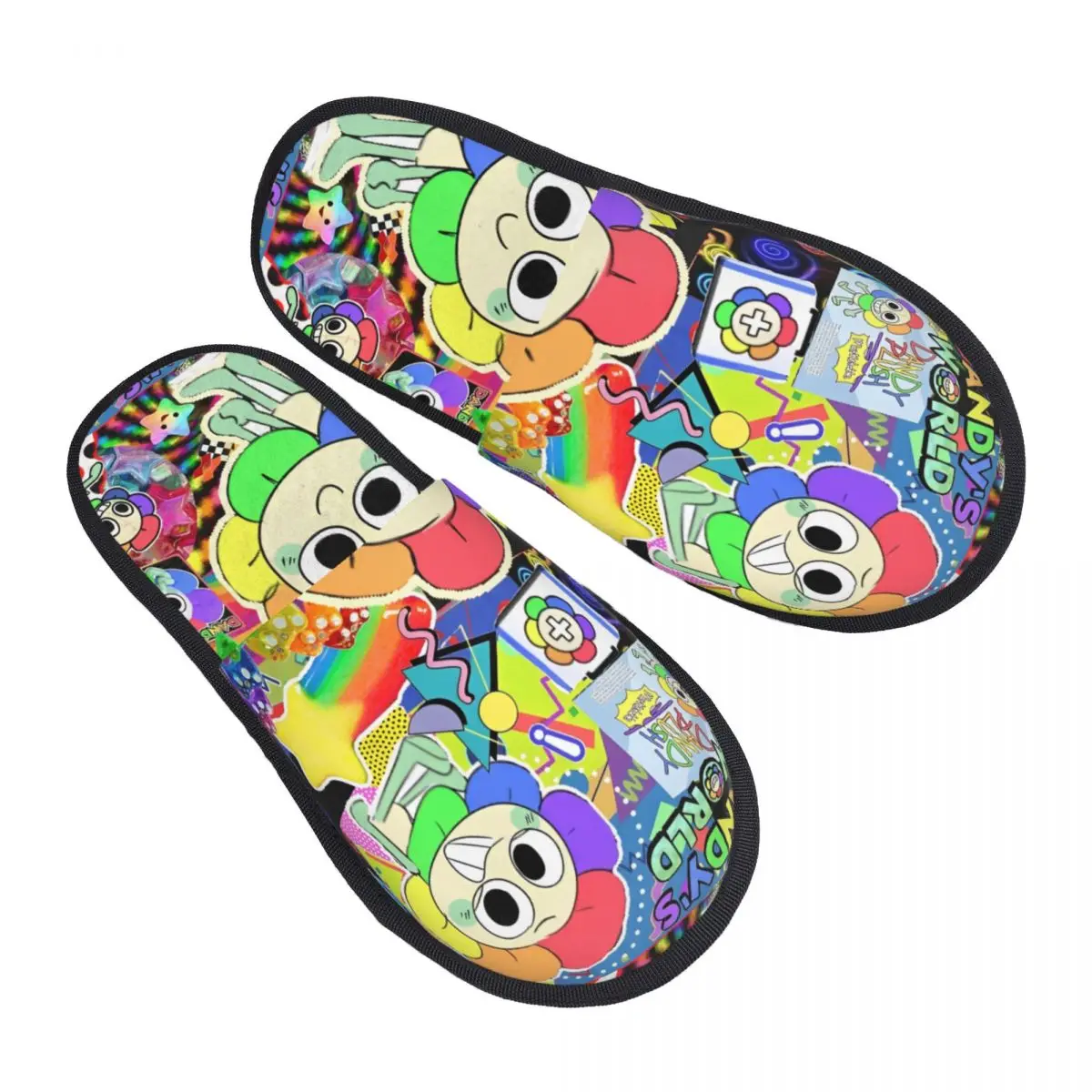 Зимние плюшевые тапочки с героями мультфильмов Dandy's World, мягкие нескользящие тапочки из пены с эффектом памяти для спальни
Зимние плюшевые тапочки с героями мультфильмов Dandy's World, мягкие нескользящие тапочки из пены с эффектом памяти для спальни