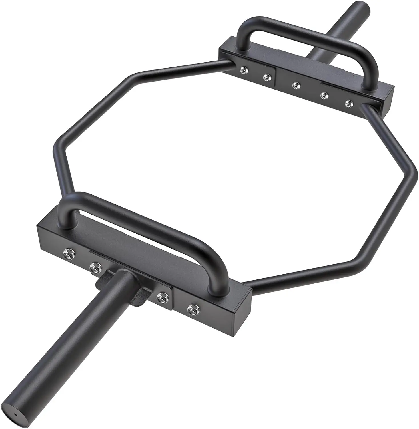 Hex Bar Barbell Deadlift for 2" Barbell, Solid Hex Weight Lifting Trap Bar, Shrug Bar with Handles
Hex Bar Barbell Deadlift for 2" Barbell, Solid Hex Weight Lifting Trap Bar, Shrug Bar with Handles