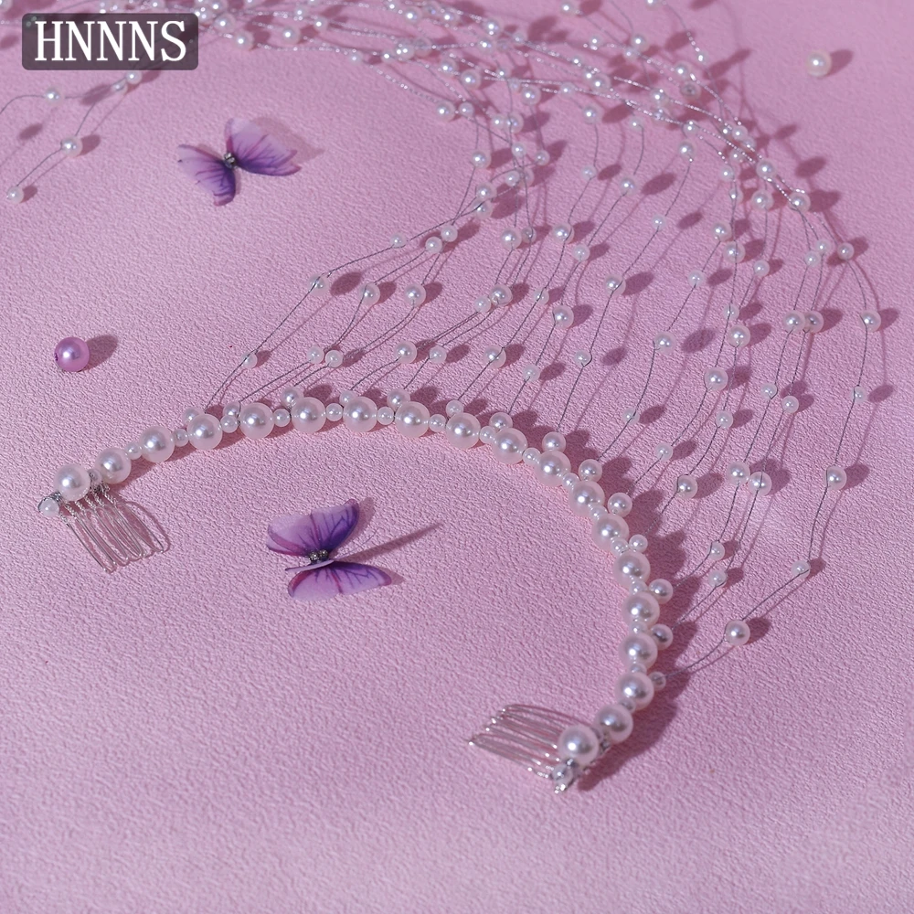 HNNNS Fashion Jewelry Hair Accessories White Pearl Hair Vine Atmosphere Headdress Wedding Birthday Party Hair Hoop A171
HNNNS Fashion Jewelry Hair Accessories White Pearl Hair Vine Atmosphere Headdress Wedding Birthday Party Hair Hoop A171