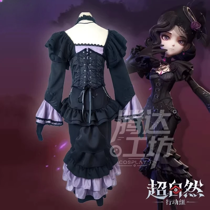 Supernatural Squad Vivian Cosplay Costumes Black Moon Elegy Dress black silk Halloween Anime Party Role Play HCos
Supernatural Squad Vivian Cosplay Costumes Black Moon Elegy Dress black silk Halloween Anime Party Role Play HCos