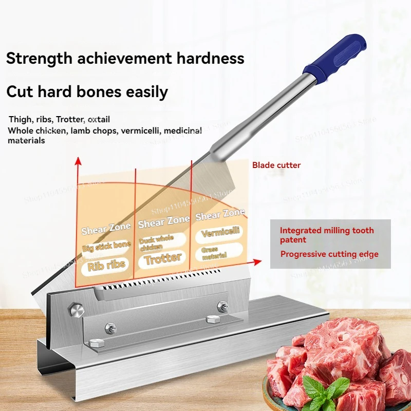 Heavy Duty Multifunctional Frozen Meat Bone Cutting Machine 220VBone Saw Chopper For Chicken Leg Pork Rib Frozen Food Processing
Heavy Duty Multifunctional Frozen Meat Bone Cutting Machine 220VBone Saw Chopper For Chicken Leg Pork Rib Frozen Food Processing