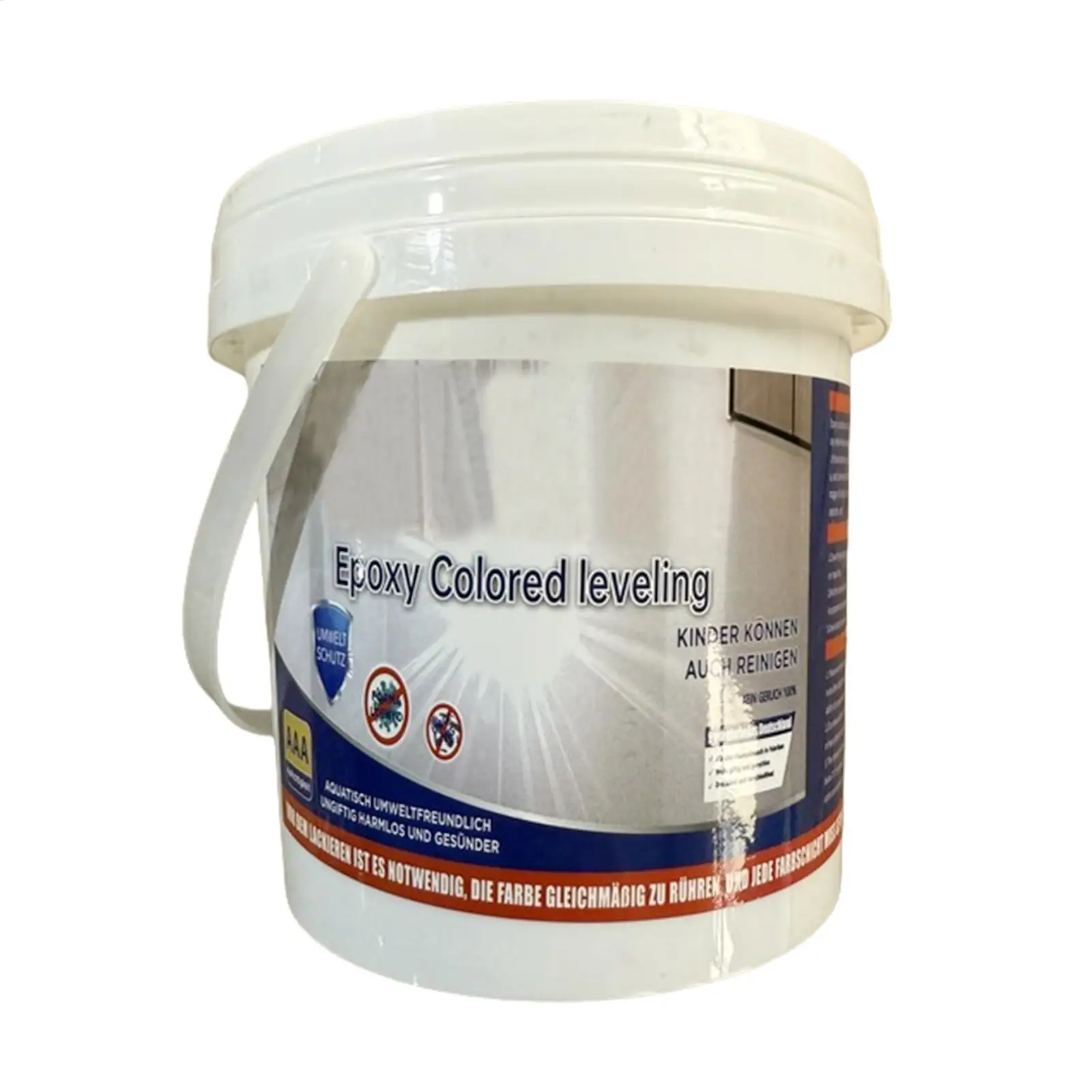 Floor Coating Epoxy Paint Sand Water Based Self Leveling High Gloss Marble Effect Waterproof Colored for Refinishing Concrete
Floor Coating Epoxy Paint Sand Water Based Self Leveling High Gloss Marble Effect Waterproof Colored for Refinishing Concrete