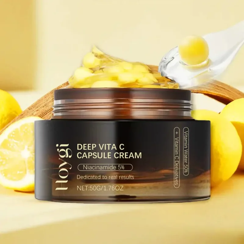 50g Hoygi Deep VC Transparent Gel Capsule Cream Anti-Wrinkle Hydrating Revitalizing Brightening Niacinamide Arbutin Ferulic Acid
50g Hoygi Deep VC Transparent Gel Capsule Cream Anti-Wrinkle Hydrating Revitalizing Brightening Niacinamide Arbutin Ferulic Acid