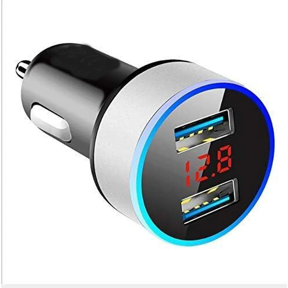 Riloer Car Charger with LCD Display Car Charger with LCD Display 3.1A 12-24V Dual Car Charger Adapter
Riloer Car Charger with LCD Display Car Charger with LCD Display 3.1A 12-24V Dual Car Charger Adapter