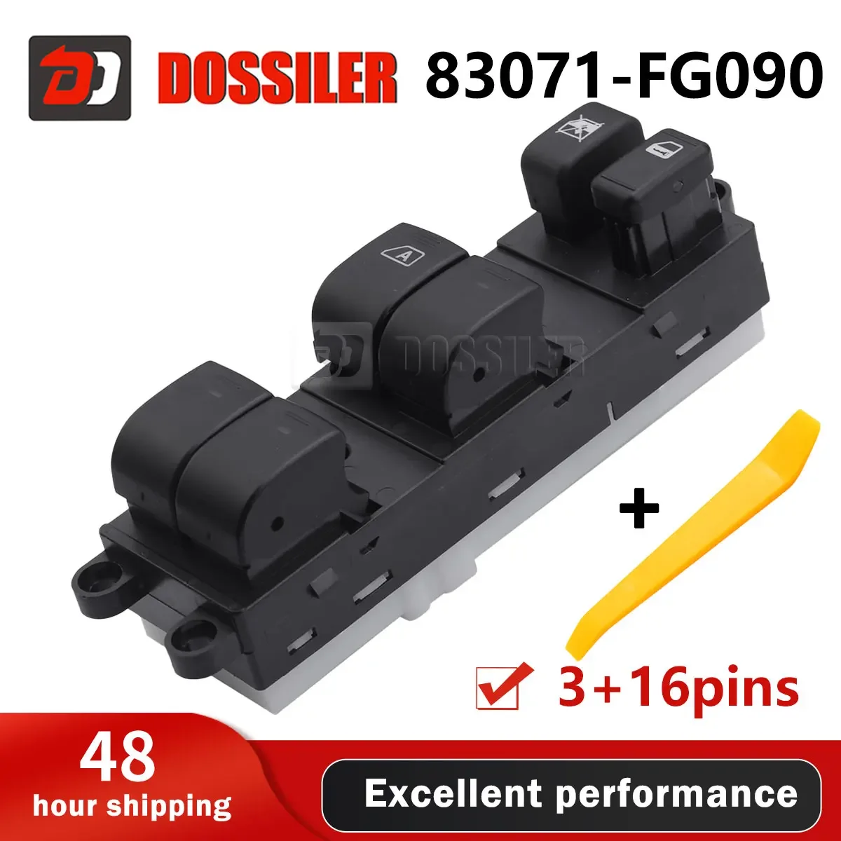 83071-FG090 Dossiler For Subaru Impreza G12 2007-2011 83071FG090 Electric Window Control Switch Regulator Button 16+3 Pins
83071-FG090 Dossiler For Subaru Impreza G12 2007-2011 83071FG090 Electric Window Control Switch Regulator Button 16+3 Pins