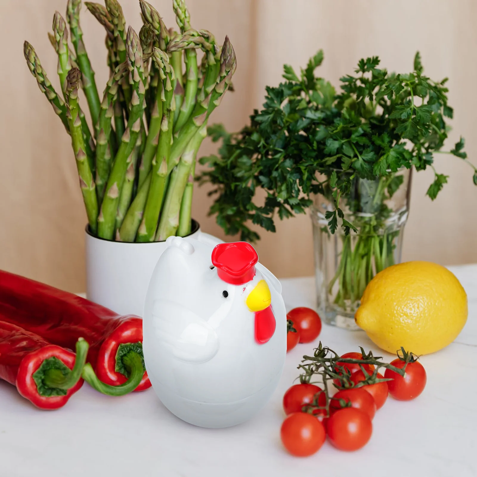 2 Pcs Steamer Microwave Cup Oven Boil Tool Home Single Boiler Air Healthy Cooking Plastic Chick Design Kitchen Bar
2 Pcs Steamer Microwave Cup Oven Boil Tool Home Single Boiler Air Healthy Cooking Plastic Chick Design Kitchen Bar