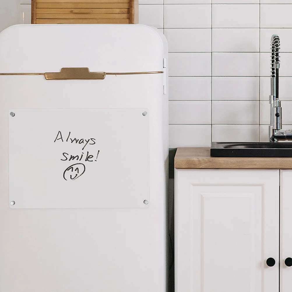 A3/A4 Fridge Acrylic White Board Dry Erase Board Daily To Do List Board Erasable Magnetic Planner Board Memo Grocery List
A3/A4 Fridge Acrylic White Board Dry Erase Board Daily To Do List Board Erasable Magnetic Planner Board Memo Grocery List