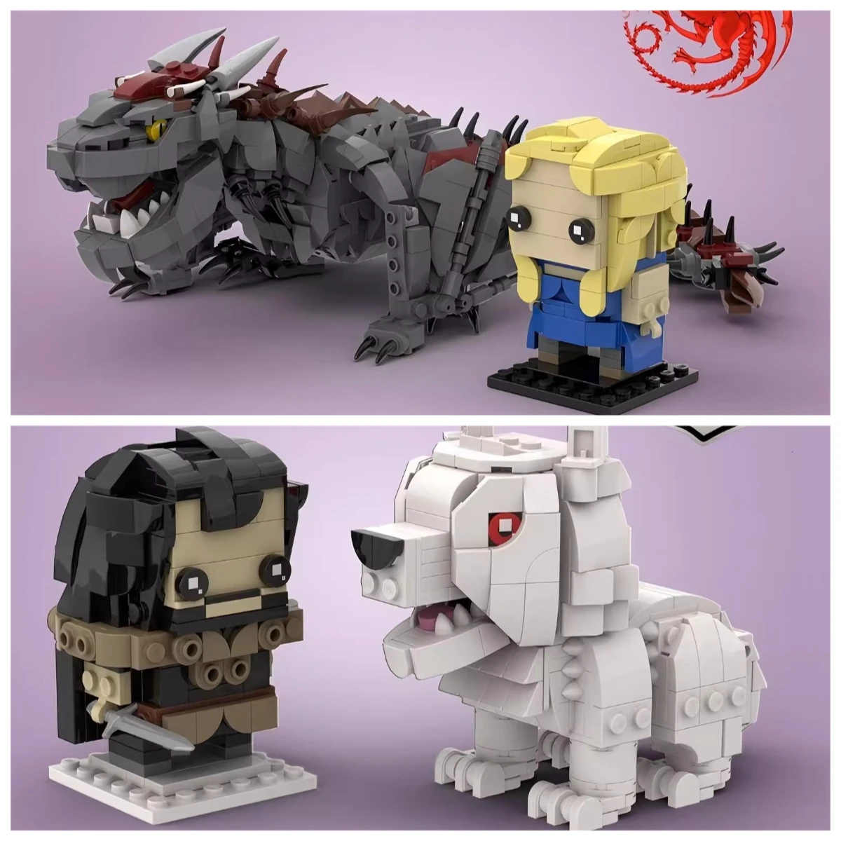 MOC Дракон Железный Трон Дейенерис Таргариен Джон Снег Кукла Кирпичная модель Строительные блоки Набор DIY Детская сборная игрушка Подарки на день рождения
MOC Дракон Железный Трон Дейенерис Таргариен Джон Снег Кукла Кирпичная модель Строительные блоки Набор DIY Детская сборная игрушка Подарки на день рождения