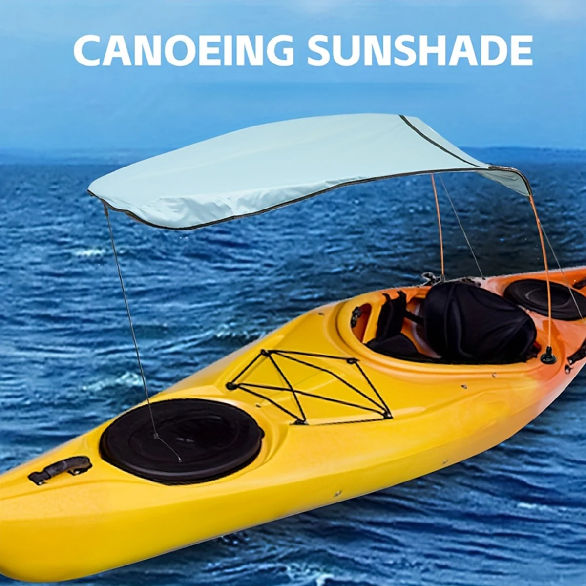 Kayak Canopy,Waterproof Sun Shade Canopy for Single Person,Kayak Sunshade Awning Top Cover, Universal Canoe Shade
Kayak Canopy,Waterproof Sun Shade Canopy for Single Person,Kayak Sunshade Awning Top Cover, Universal Canoe Shade