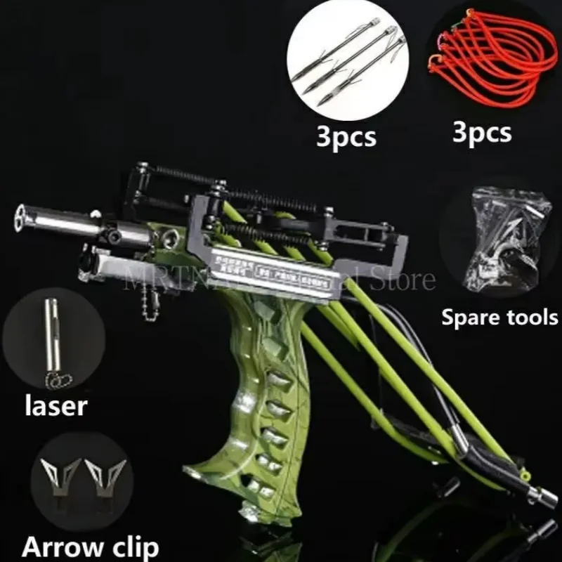 Green/Red Laser Slingshot Black Red Hunting Bow Slingshot Fishing Outdoor Powerful Slingshot Catapult Slingshot Shooting Caza
Green/Red Laser Slingshot Black Red Hunting Bow Slingshot Fishing Outdoor Powerful Slingshot Catapult Slingshot Shooting Caza