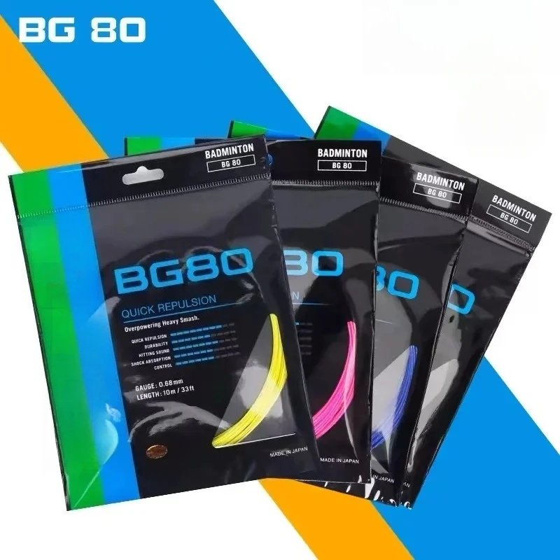 New YY Badminton Racket String BG80 (0.68mm) Endurance Training Competition Professional Durable To Play High Quality Wholesale
New YY Badminton Racket String BG80 (0.68mm) Endurance Training Competition Professional Durable To Play High Quality Wholesale