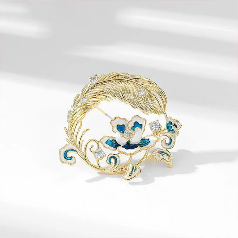 2PC setChinese Style High-end Peony Brooch for Women, Elegant Cardigan Brooch Pin
2PC setChinese Style High-end Peony Brooch for Women, Elegant Cardigan Brooch Pin