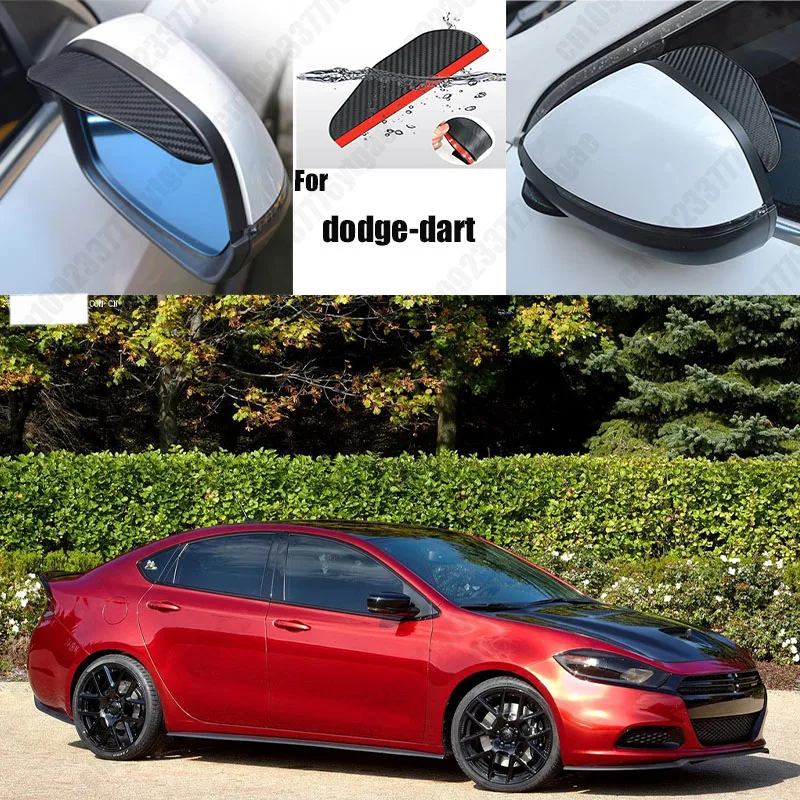 For dodge-dart 2PCS Car Rearview Mirror Rain Eyebrow Visor Carbon Fiber Car Rearview Side Snow Sun Visor Rain Cover
For dodge-dart 2PCS Car Rearview Mirror Rain Eyebrow Visor Carbon Fiber Car Rearview Side Snow Sun Visor Rain Cover