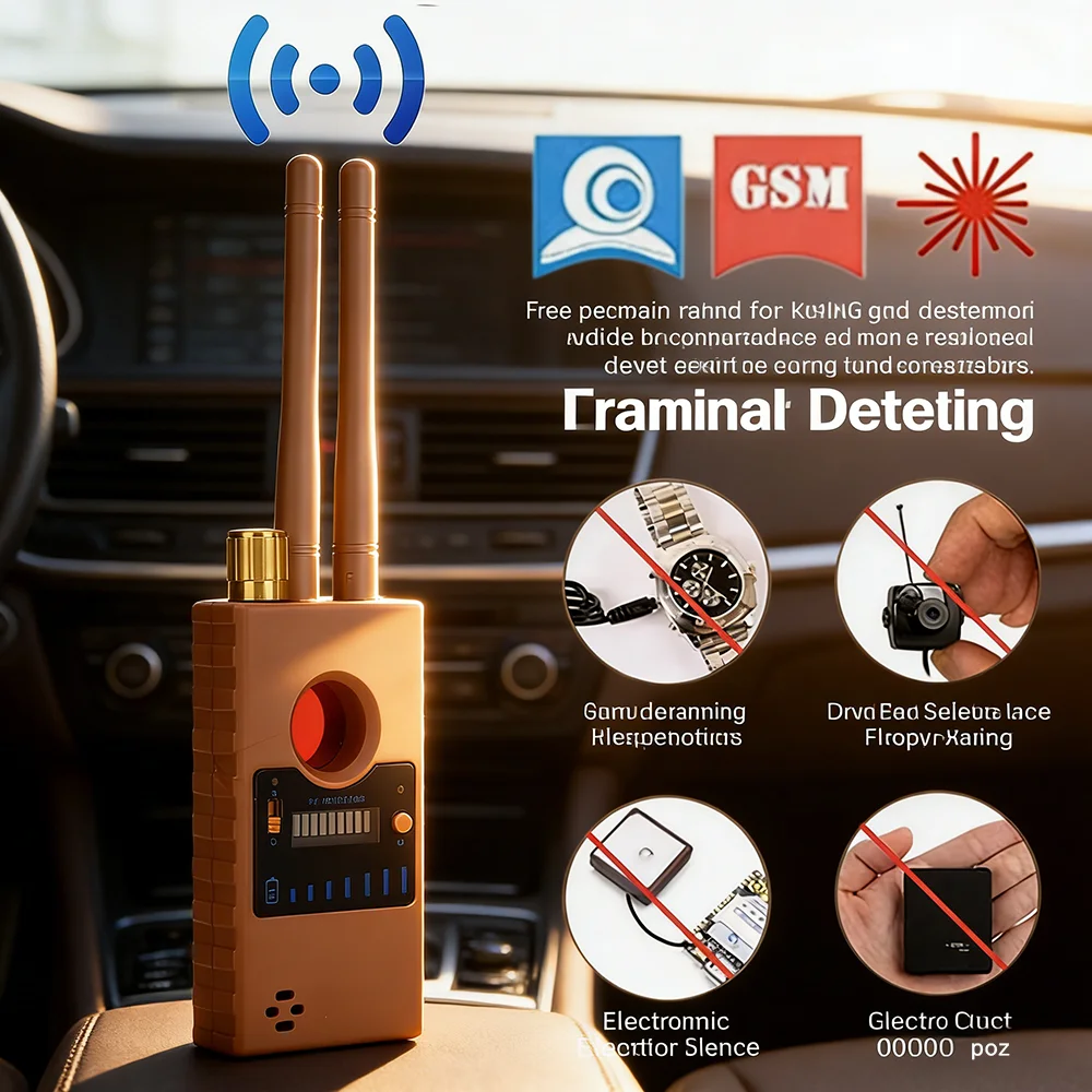 Hidden Camera Detector Bluetooth-earphones GSM Devices Tracer Finder Wireless Bug Spy Cameras GPS RF Signal Detects Spy Gadgets
Hidden Camera Detector Bluetooth-earphones GSM Devices Tracer Finder Wireless Bug Spy Cameras GPS RF Signal Detects Spy Gadgets