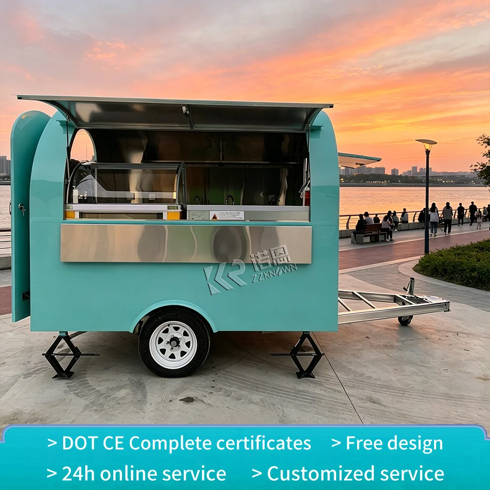 Mobile BBQ Food Truck Hot Dog Snack Trailer Street Ice Cream Cart USA Customized Food Trailer Fully Equipped
Mobile BBQ Food Truck Hot Dog Snack Trailer Street Ice Cream Cart USA Customized Food Trailer Fully Equipped