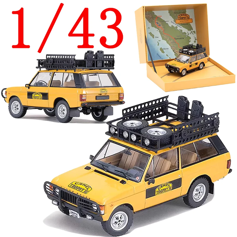 AR Diecast 1/43 Scale Land Rover Alloy Model Car Land Rover Range Rover 1981 Racer Play Vehicles Toys for Boys Gift Original Box