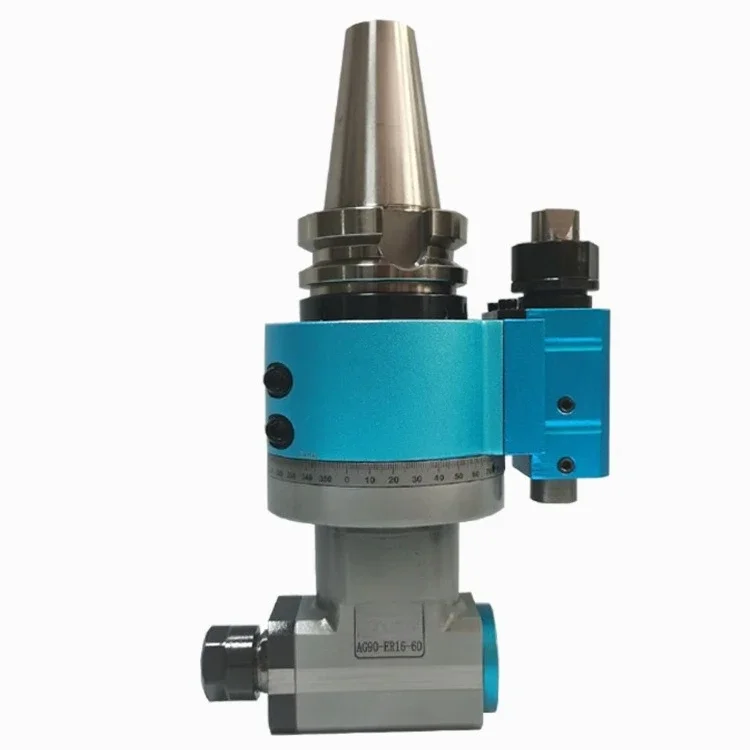 90 degree angle head BT40 BT50 ER20 side milling head, horizontal milling right angle handle
90 degree angle head BT40 BT50 ER20 side milling head, horizontal milling right angle handle