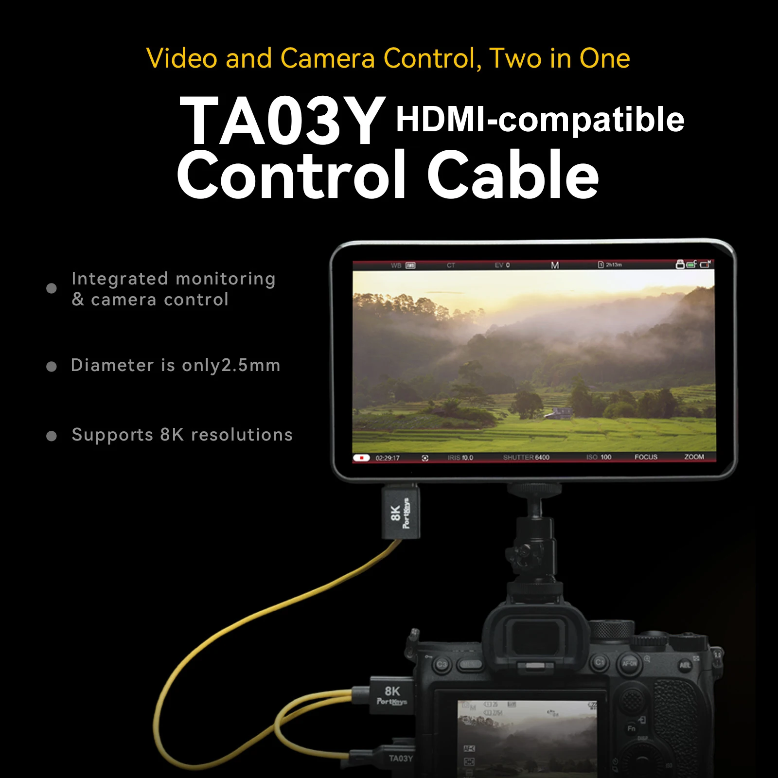 Монитор Portkeys LH7C 7 дюймов, 1000 нит, IPS, сенсорный, HDMI-совместимый, для DSLR-камер
Монитор Portkeys LH7C 7 дюймов, 1000 нит, IPS, сенсорный, HDMI-совместимый, для DSLR-камер