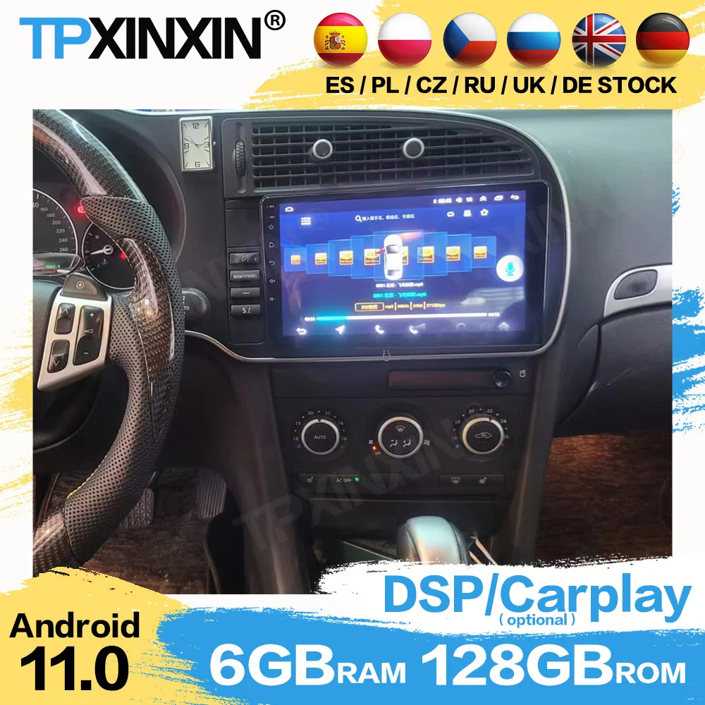 Автомагнитола 2 Din, 64 ГБ, стереоприемник на Android 11 для Saab 9-5 Sedan 2005 2006 2007 2008, GPS-навигатор, приемник, плеер, головное устройство
Автомагнитола 2 Din, 64 ГБ, стереоприемник на Android 11 для Saab 9-5 Sedan 2005 2006 2007 2008, GPS-навигатор, приемник, плеер, головное устройство
