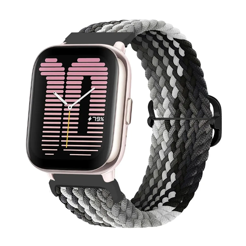 Эластичные ленты для Amazfit Active/Active 2/Bip 3 Pro/Bip 3/Bip U Pro/Bip U/Bip S/Bip S Lite/Bip Band, нейлоновый ремешок с скользящей пряжкой
Эластичные ленты для Amazfit Active/Active 2/Bip 3 Pro/Bip 3/Bip U Pro/Bip U/Bip S/Bip S Lite/Bip Band, нейлоновый ремешок с скользящей пряжкой
