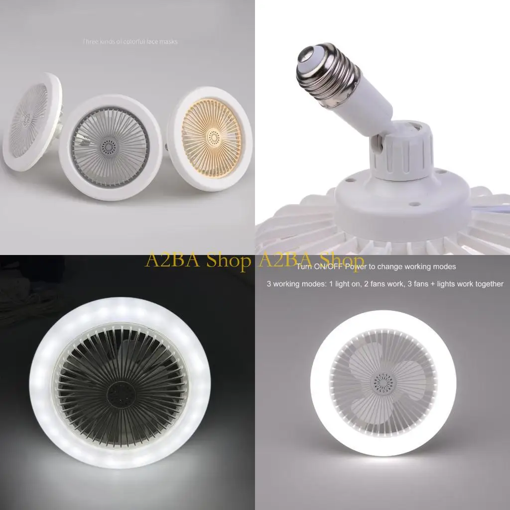 A2BA 30W Ceiling Fan With Bulb Light E27 Ceiling Lighting Bedroom Living Room Switch 
A2BA 30W Ceiling Fan With Bulb Light E27 Ceiling Lighting Bedroom Living Room Switch
