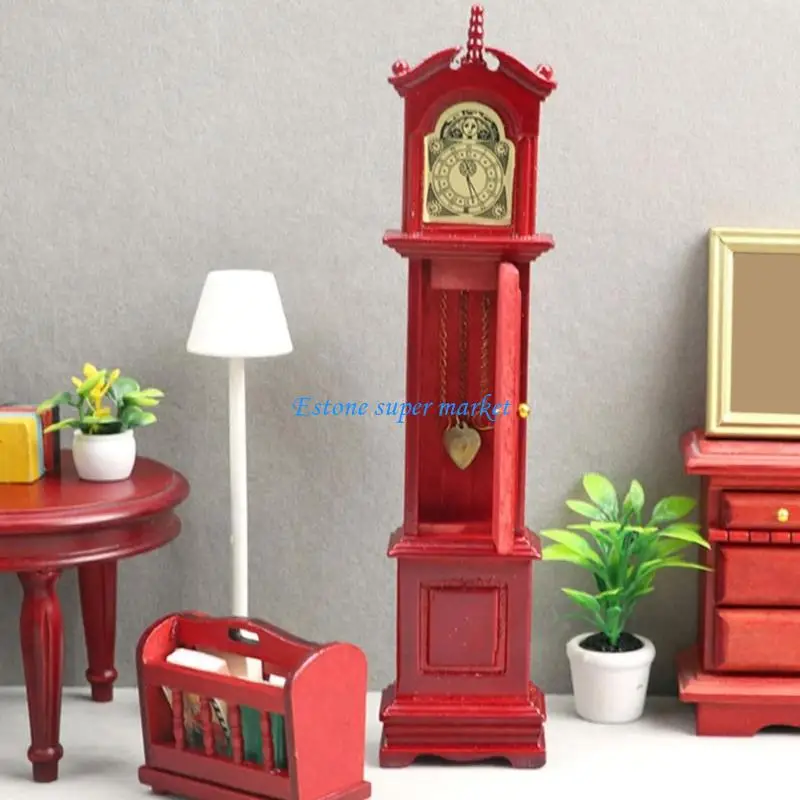 090B Elegant Miniature Grandfather Clock Model Pretend Play Collection Pretend Play
090B Elegant Miniature Grandfather Clock Model Pretend Play Collection Pretend Play