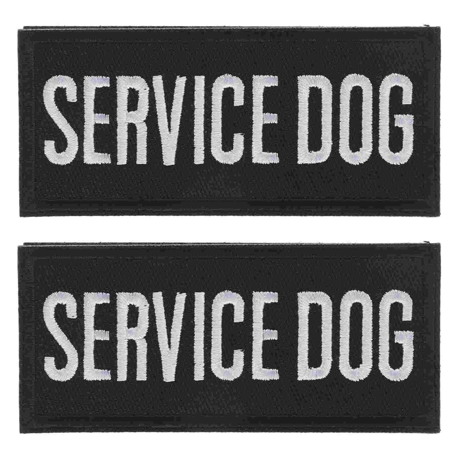 2 Pcs Dog Back Custom Embroidered Patch Halters for Small Dogs Polyester Service Animal Vest Harness Labels
2 Pcs Dog Back Custom Embroidered Patch Halters for Small Dogs Polyester Service Animal Vest Harness Labels