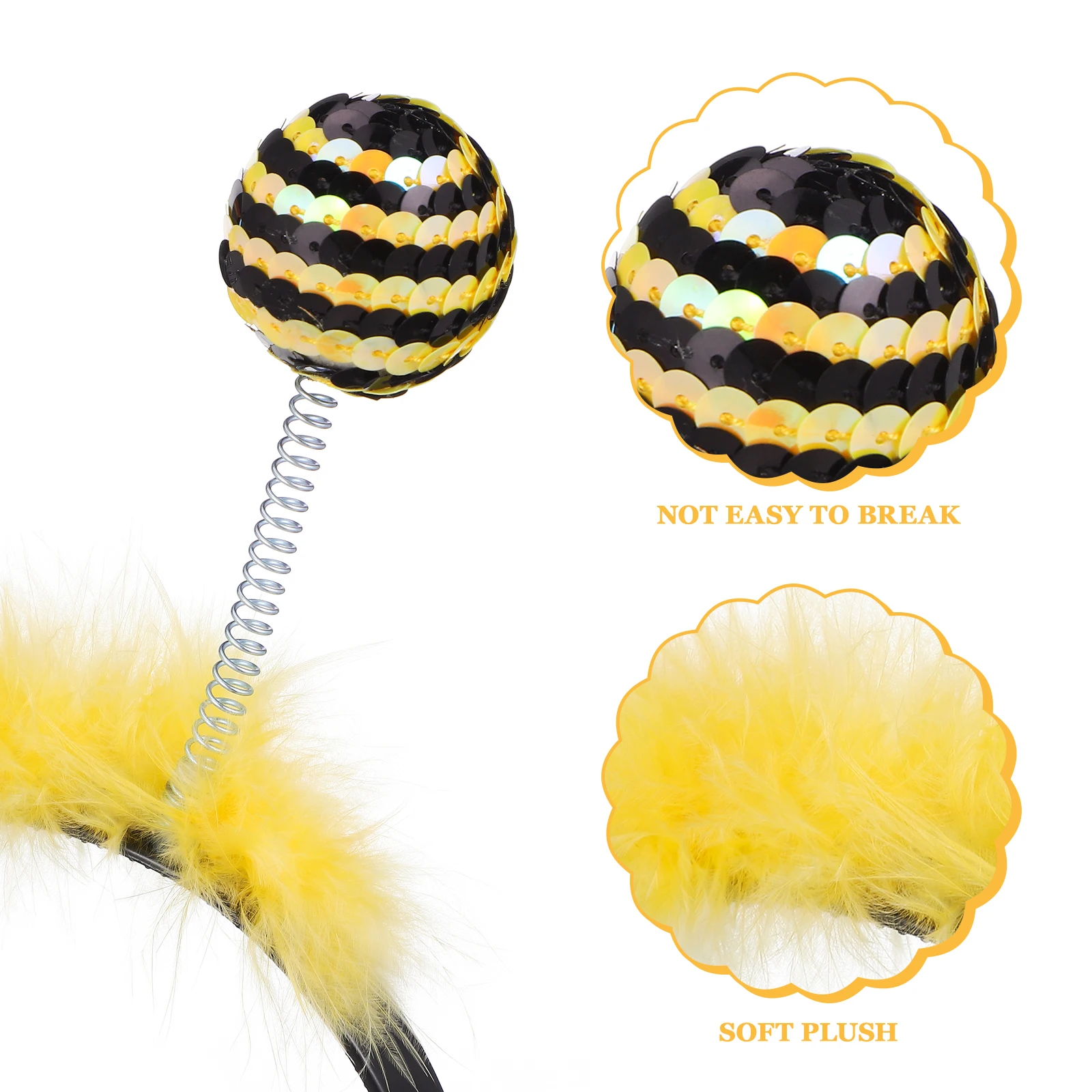 Cute Bee Party Hair Accessories Accessories Girls Boys Kids Durable Safe Party Headband Cosplay Stage Spring Hair Hoop
Cute Bee Party Hair Accessories Accessories Girls Boys Kids Durable Safe Party Headband Cosplay Stage Spring Hair Hoop