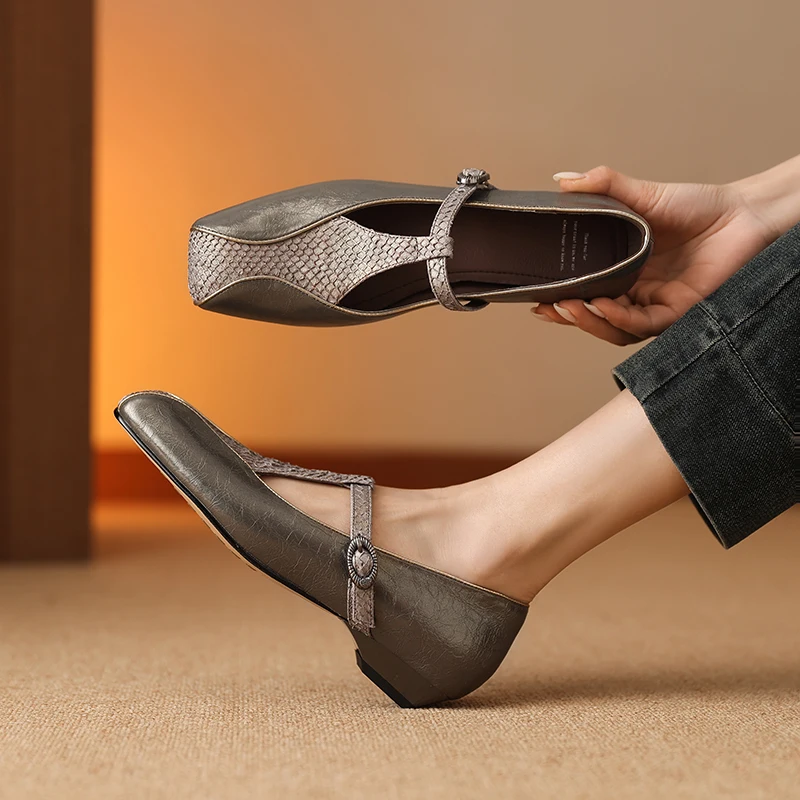 2025 new spring autumn women pumps natural leather 22-24.5cm cowhide+pigskin t-buckle square toe women shoes Mary Jane shoes
2025 new spring autumn women pumps natural leather 22-24.5cm cowhide+pigskin t-buckle square toe women shoes Mary Jane shoes