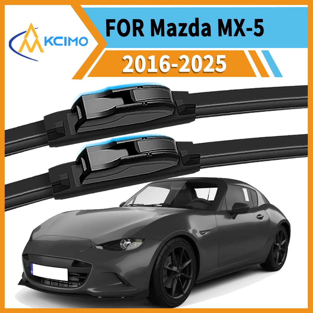 Drive Safely Anytime 2PCS Front Wiper Blades for Mazda MX-5 ND 2016-2025 All-Weather Clarity Durable Easy Installation
Drive Safely Anytime 2PCS Front Wiper Blades for Mazda MX-5 ND 2016-2025 All-Weather Clarity Durable Easy Installation