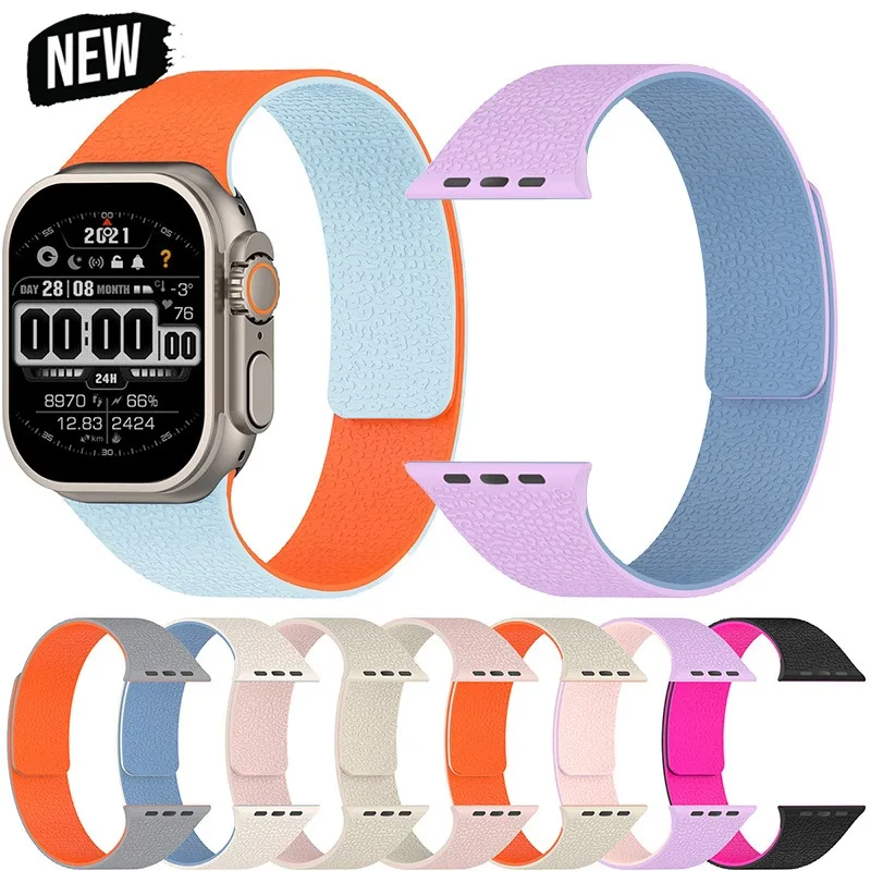 Магнитный силиконовый ремешок для Apple Watch Ultra3 Band 38 40 41 42 44 45 46 49 мм Спортивный браслет для iWatch S11 10 9 8 7 6
Магнитный силиконовый ремешок для Apple Watch Ultra3 Band 38 40 41 42 44 45 46 49 мм Спортивный браслет для iWatch S11 10 9 8 7 6