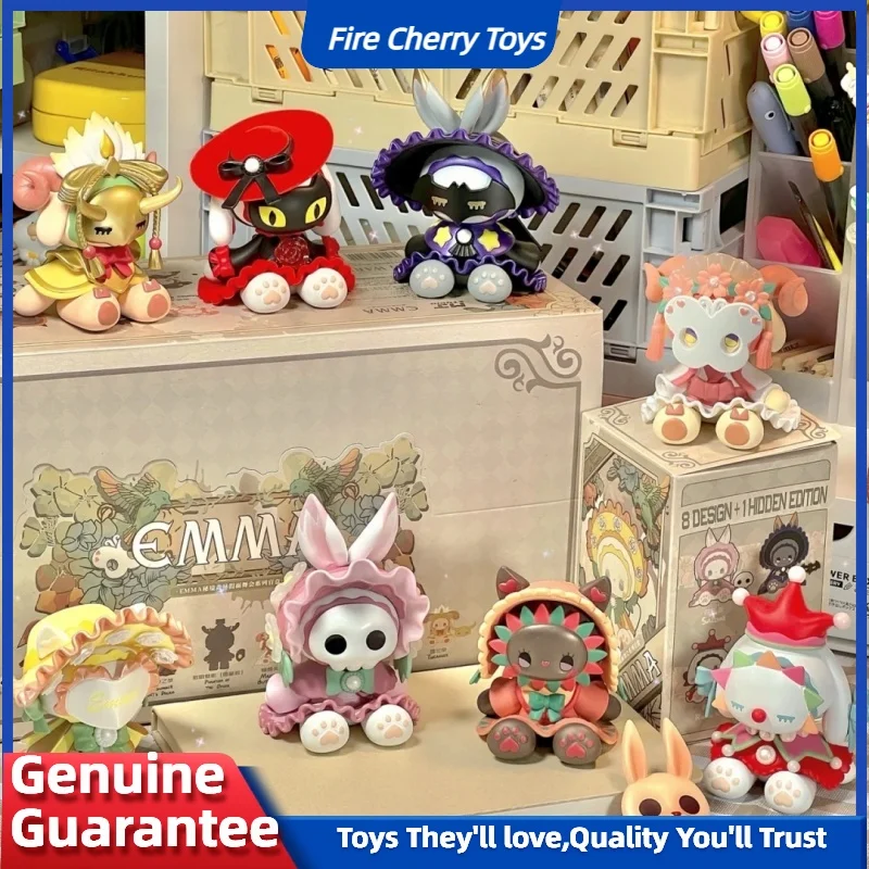 Genuine Emma Secret Forest Masquerade Series Blind Box Kawaii Emma Action Figure Mystery Box Desk Decor Ornament Gk Gift Toys
Genuine Emma Secret Forest Masquerade Series Blind Box Kawaii Emma Action Figure Mystery Box Desk Decor Ornament Gk Gift Toys