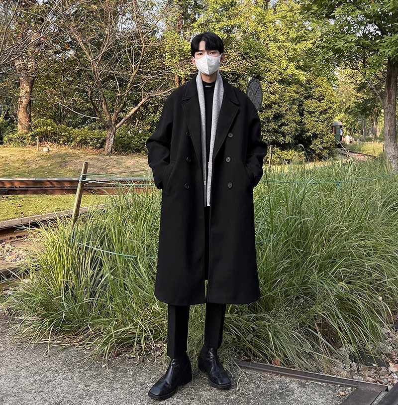 Мужское шерстяное пальто средней длины Bla, ветрозащитное, класса люкс, в стиле Хепберн, осенне-зимнее, немецкое, с отложным воротником
Мужское шерстяное пальто средней длины Bla, ветрозащитное, класса люкс, в стиле Хепберн, осенне-зимнее, немецкое, с отложным воротником