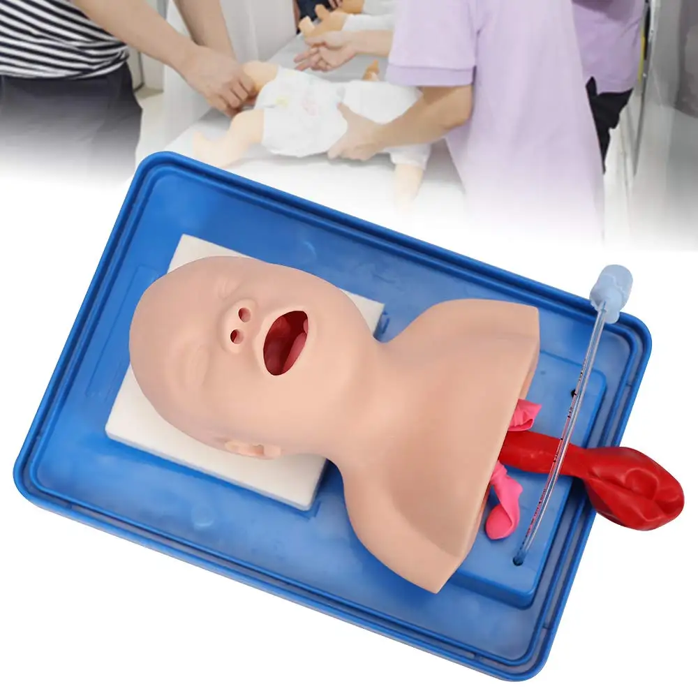 Neonatal Tracheal Intubation Model Infant Airway Management Trainer for Intubation Training Mannequin
Neonatal Tracheal Intubation Model Infant Airway Management Trainer for Intubation Training Mannequin
