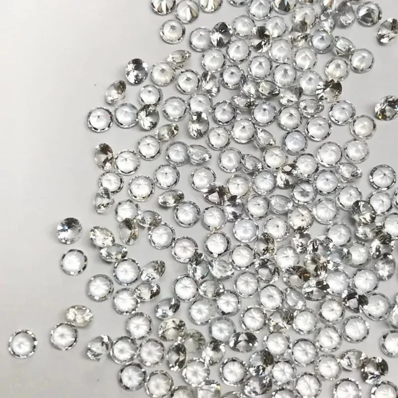 Ruihe Wholesale Price Natural Stone White Sapphire Machine Cut High Quality Gemstone Round 0.80-2.50mm for Jewelry Making
Ruihe Wholesale Price Natural Stone White Sapphire Machine Cut High Quality Gemstone Round 0.80-2.50mm for Jewelry Making
