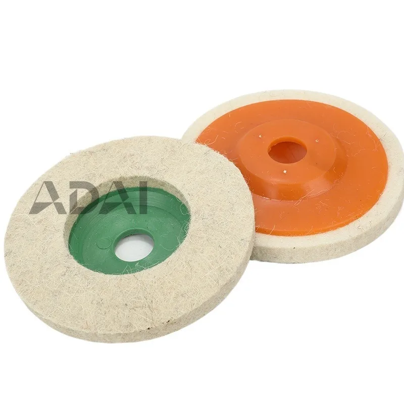 Stainless steel mirror polishing wool wheel, dedicated fine grinding disc for angle grinder, durable, high-gloss grinding disc
Stainless steel mirror polishing wool wheel, dedicated fine grinding disc for angle grinder, durable, high-gloss grinding disc