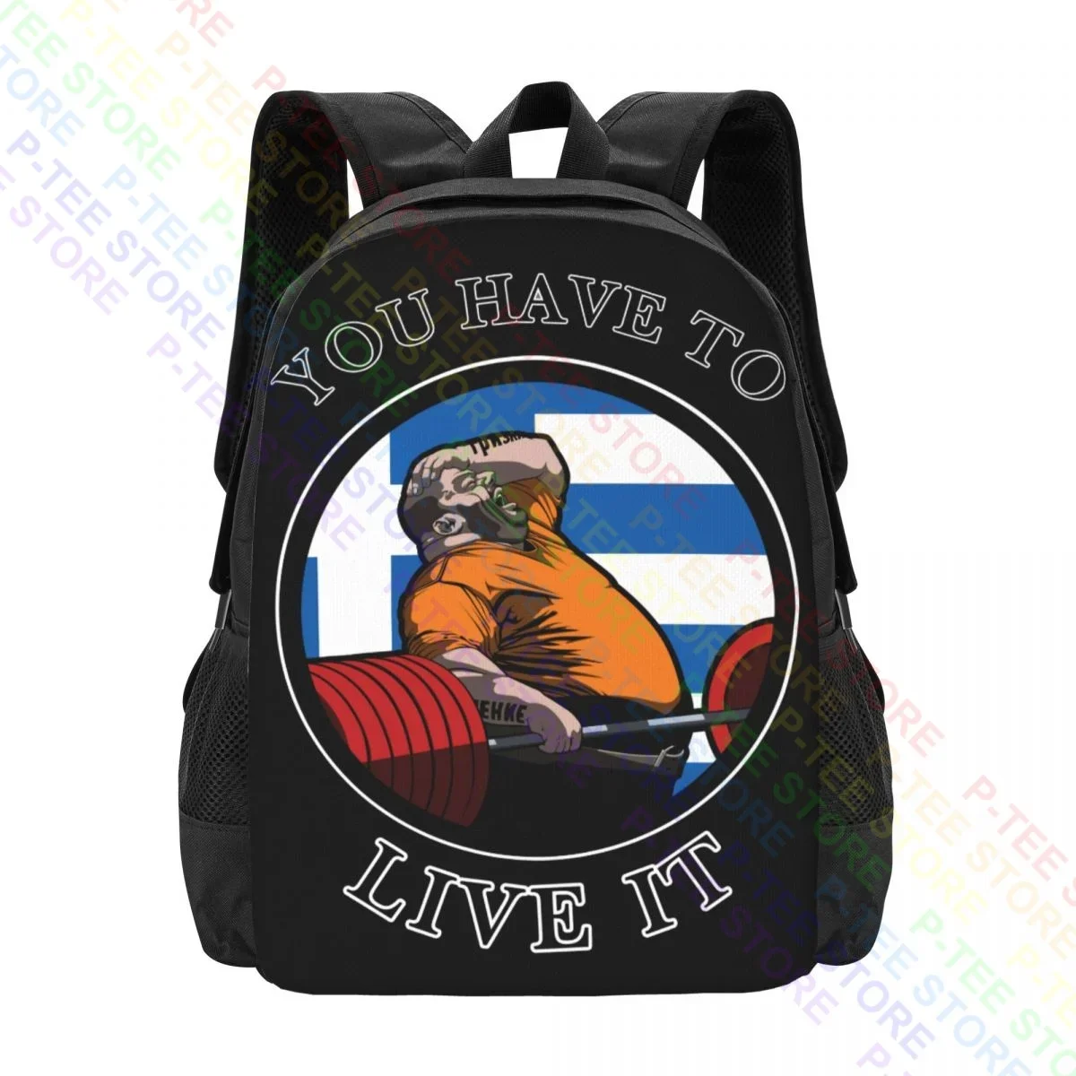 Kyriakos Grizzly You Have To Live It Греция Мотивационный рюкзак для пауэрлифтинга Большая вместительная сумка для хранения в мягкой обложке
Kyriakos Grizzly You Have To Live It Греция Мотивационный рюкзак для пауэрлифтинга Большая вместительная сумка для хранения в мягкой обложке