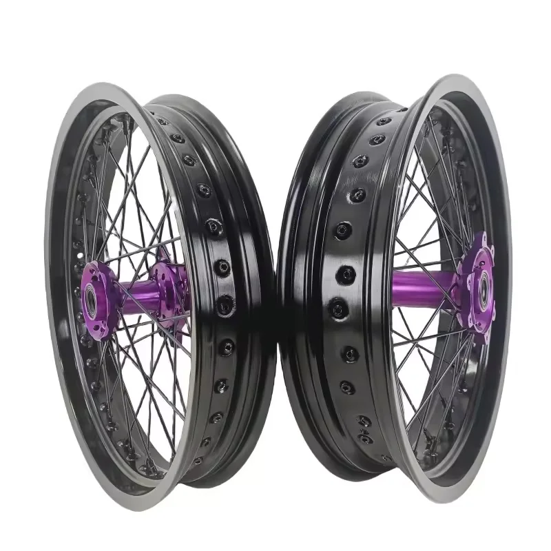 Ultra bee 17inch Supermoto wheel assembly front rear 17 x2.15 /17x2.5 /17x3.5 Road Street Edition UB Wheelset
Ultra bee 17inch Supermoto wheel assembly front rear 17 x2.15 /17x2.5 /17x3.5 Road Street Edition UB Wheelset